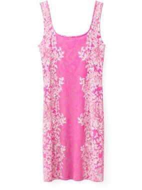 Lilly Pulitzer Pink Floral Dress